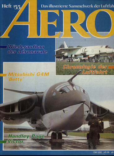   AERO. Das illustrierte Sammelwerk der Luftfahrt. hier: Heft 155. 