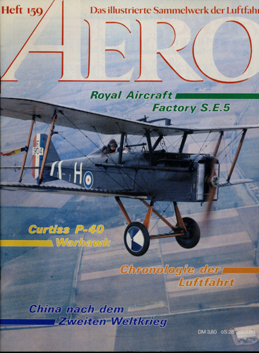   AERO. Das illustrierte Sammelwerk der Luftfahrt. hier: Heft 159. 