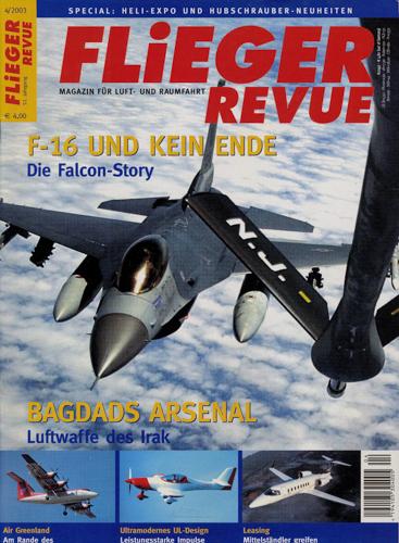   Flieger Revue. hier: Heft 4/2003. 