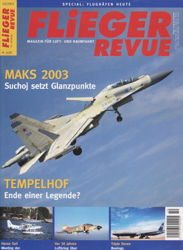   Flieger Revue. hier: Heft 10/2003. 