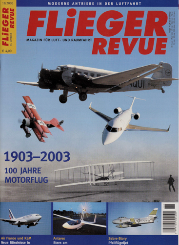   Flieger Revue. hier: Heft 11/2003. 