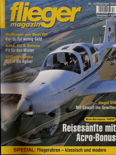   Flieger Magazin. hier: Heft Nr. 12/2003. 