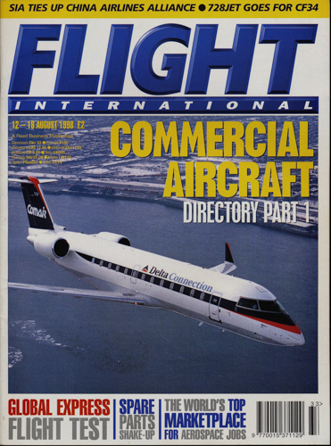   Flight International. A Reed Business Publication.here: 12. - 18. August 1998. 