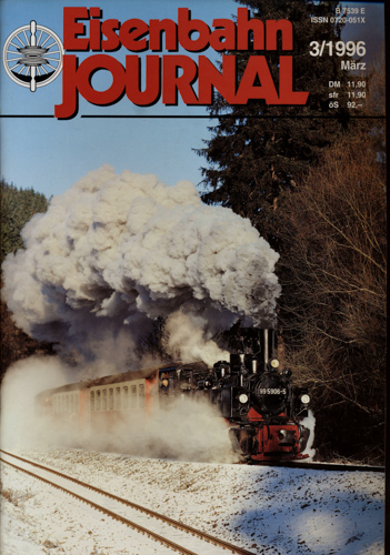   Eisenbahn Journal Heft 3/1996 (März 1996). 