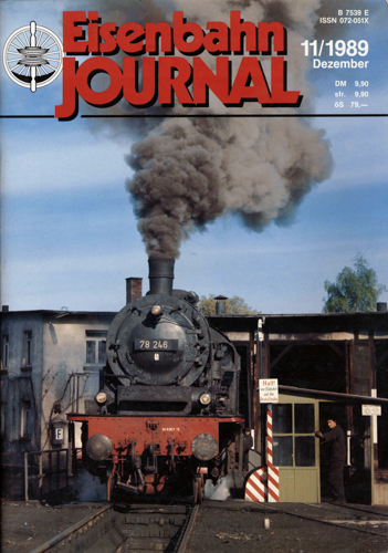   Eisenbahn Journal Heft 11/1989 (Dezember 1989). 