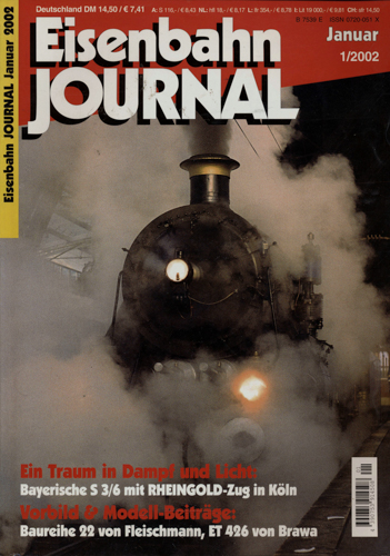   Eisenbahn Journal Heft 1/2002 (Januar 2002). 