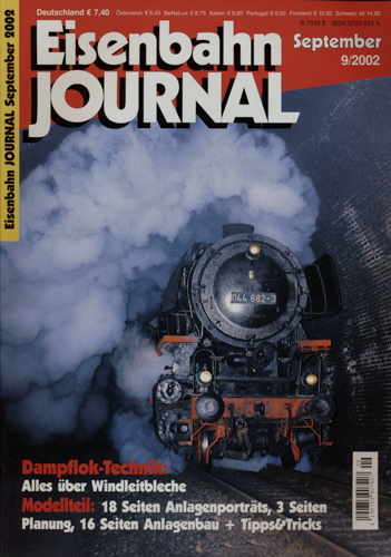   Eisenbahn Journal Heft 9/2002 (September 2002). 