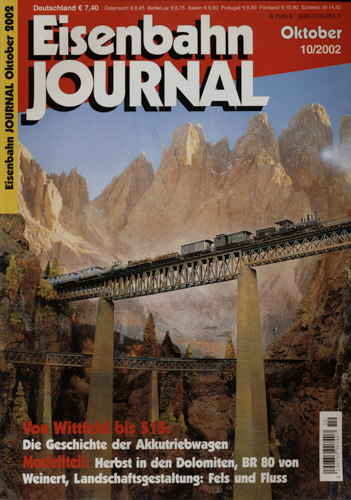   Eisenbahn Journal Heft 10/2002 (Oktober 2002). 