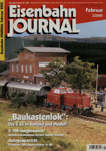   Eisenbahn Journal Heft 2/2005 (Februar 2005): Baukastenlok. 