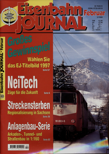   Eisenbahn Journal Heft 2/1998 (Februar 1998). 