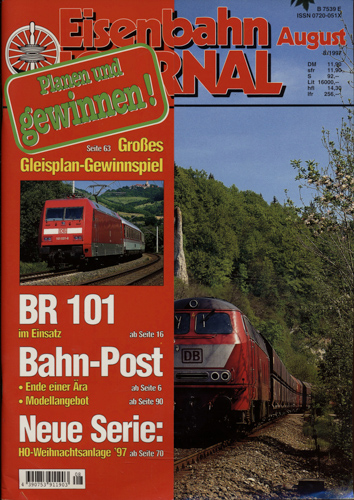   Eisenbahn Journal Heft 8/1997 (August 1997). 