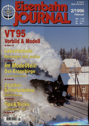   Eisenbahn Journal Heft 2/1996 (Februar 1996). 