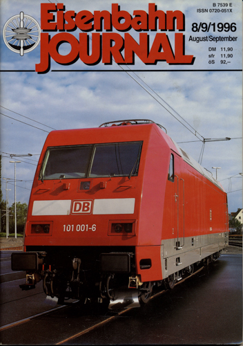   Eisenbahn Journal Heft  8/9/1996 (August/September 1996). 