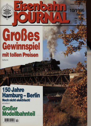   Eisenbahn Journal Heft 10/1996 (Oktober 1996). 