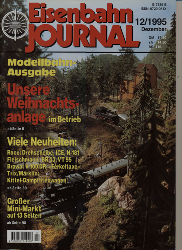   Eisenbahn Journal Heft 12/1995 (Dezember 1995). 