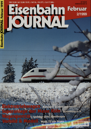   Eisenbahn Journal Heft 2/1999 (Februar 1999). 
