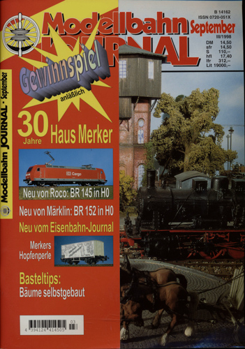   Modellbahn Journal Heft III/1998 (September 1998). 