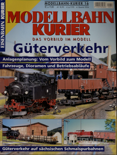   Eisenbahn Kurier Modellbahn-Kurier Heft 16: Güterverkehr. 