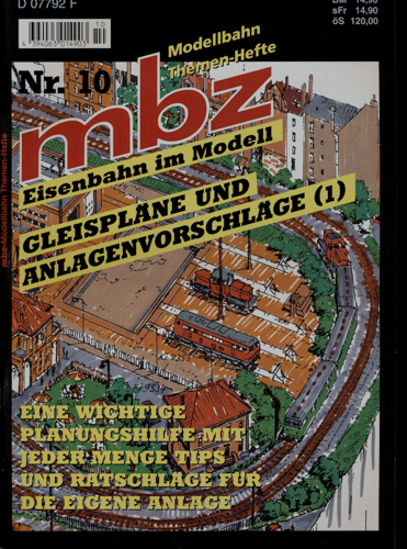   mbz Modellbahn Themen-Hefte Nr. 10: Gleispläne und Anlagenvorschläge (1). 