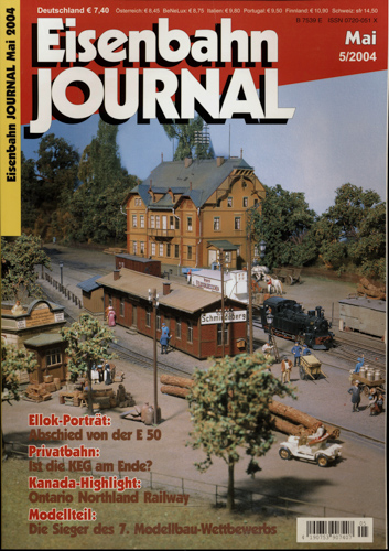   Eisenbahn Journal Heft 5/2004 (Mai 2004): Abschied von der E 50. Ist die KEG am Ende?. Ontario Northland Railway.. 