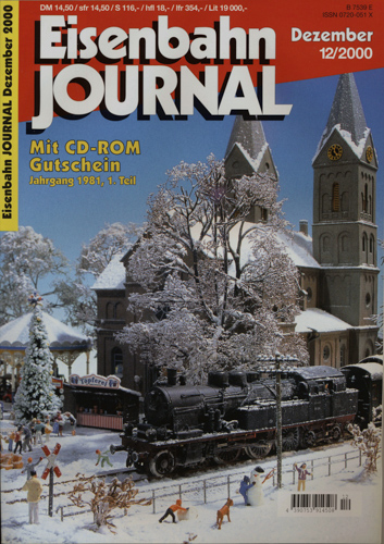   Eisenbahn Journal Heft 12/2000 (Dezember 2000). 