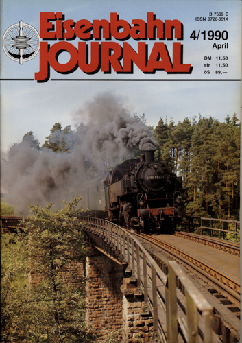   Eisenbahn Journal Heft 4/1990 (April 1990). 