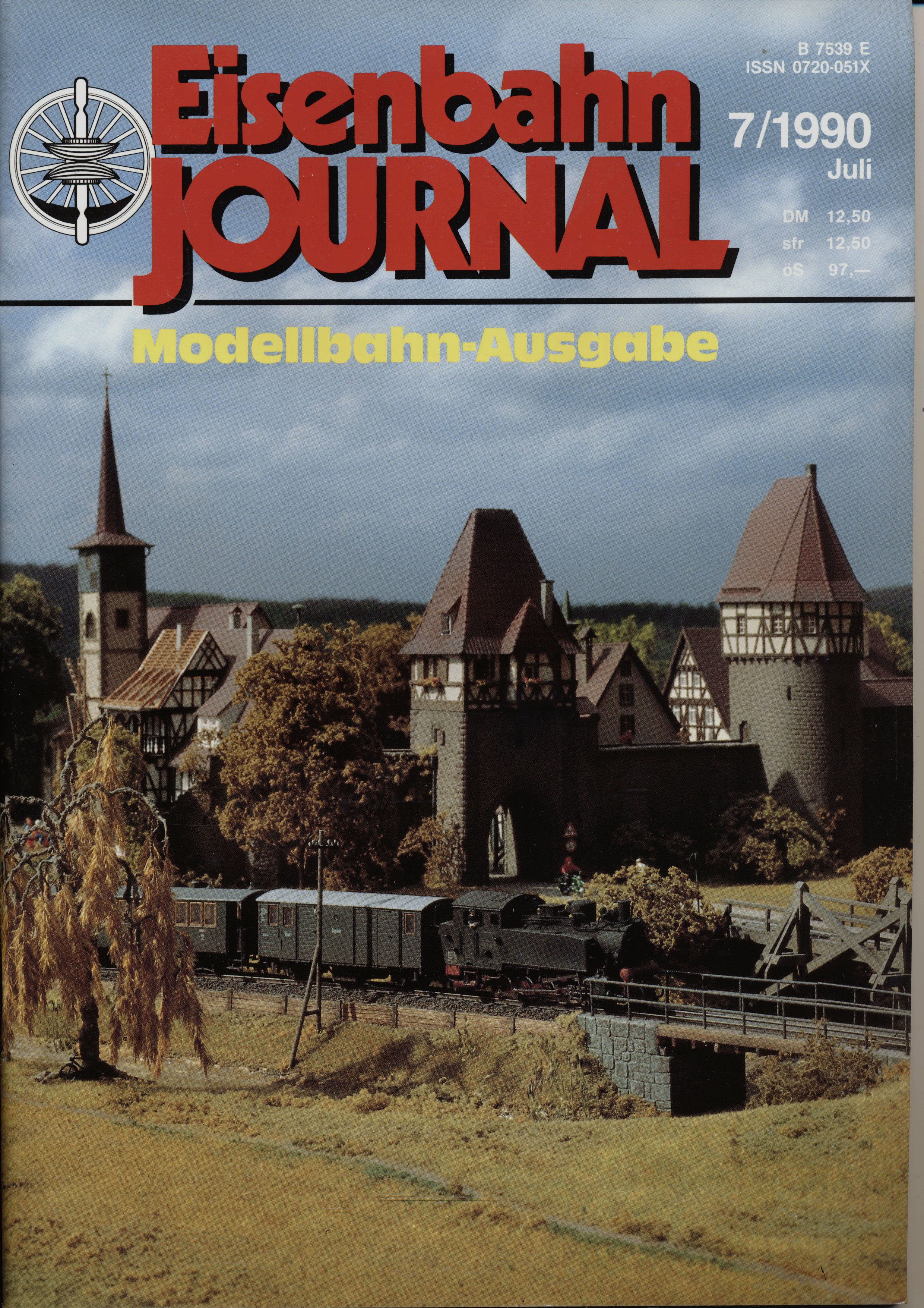   Eisenbahn Journal Heft 7/1990 (Juli 1990): Modellbahn-Ausgabe. 