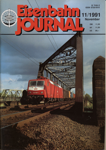   Eisenbahn Journal Heft 11/1991 (November 1991). 
