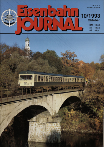   Eisenbahn Journal Heft 10/1993 (Oktober 1993). 