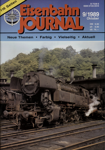   Eisenbahn Journal Heft 9/1989 (Oktober 1989). 