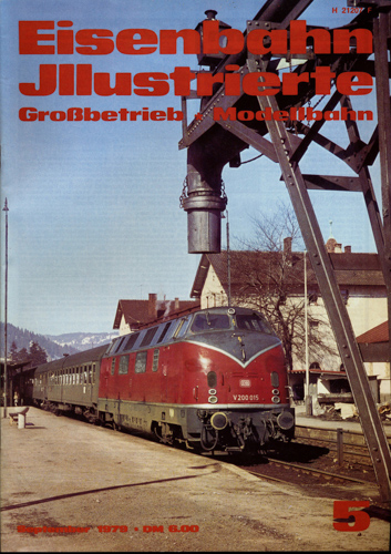   Eisenbahn Illustrierte Großbetrieb   Modellbahn Heft 5/1979 (September 1979). 