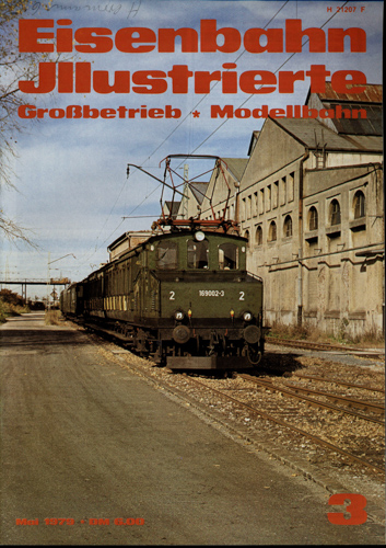   Eisenbahn Illustrierte Großbetrieb   Modellbahn Heft 3/1979 (Mai 1979). 