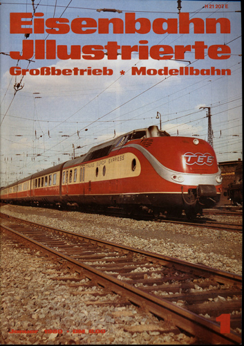   Eisenbahn Illustrierte Großbetrieb   Modellbahn Heft 1/1980 (Januar 1980). 