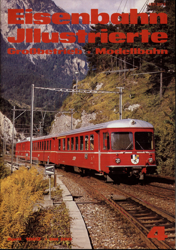   Eisenbahn Illustrierte Großbetrieb   Modellbahn Heft 4/1982 (April 1982). . 