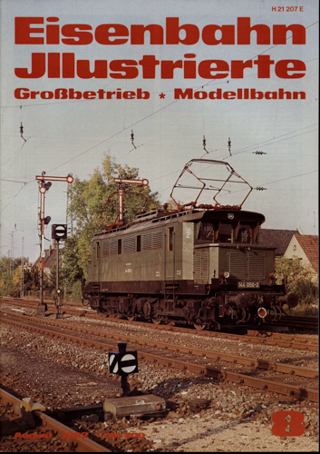   Eisenbahn Illustrierte Großbetrieb   Modellbahn Heft 8/1982 (August 1982). . .  