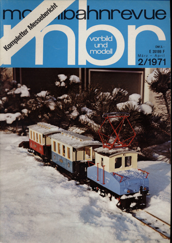   mbr-Modellbahnrevue Heft 2/1971 (März-April 1971). 