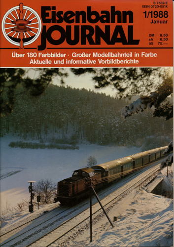   Eisenbahn Journal Heft 1/1988 (Januar 1988). 