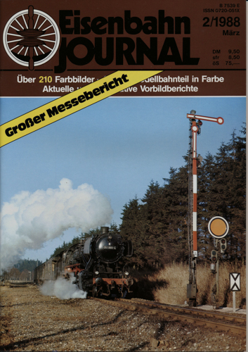   Eisenbahn Journal Heft 2/1988 (März 1988). 