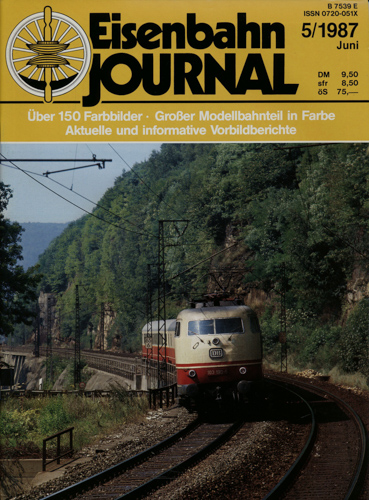   Eisenbahn Journal Heft 5/1987 (Juni 1987). 