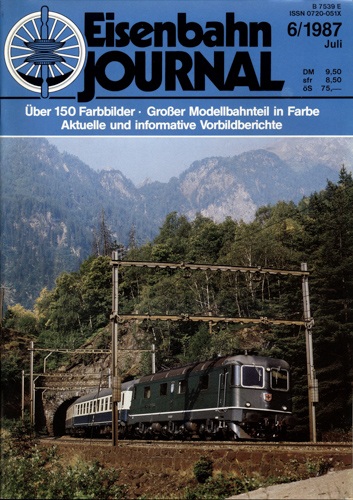   Eisenbahn Journal Heft 6/1987 (Juli 1987). 