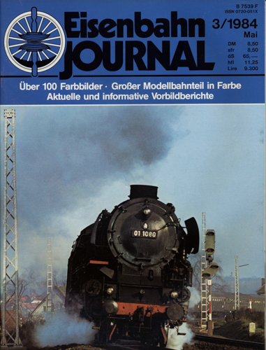   Eisenbahn Journal Heft 3/1984 (Mai 1984). 