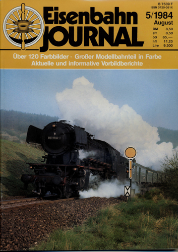   Eisenbahn Journal Heft 5/1984 (August 1984). 