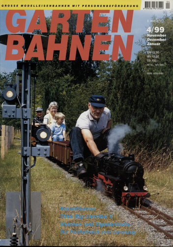   Gartenbahnen Heft 4/99. 