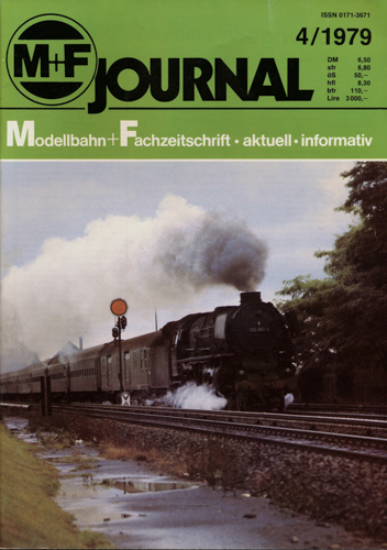   M+F Journal. Modellbahn-Fachzeitschrift Heft 4/1979. 