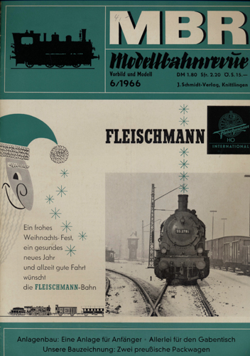   MBR Modellbahnrevue Heft 6/1966. 