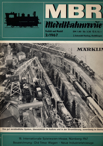   MBR Modellbahnrevue Heft 2/1967. 