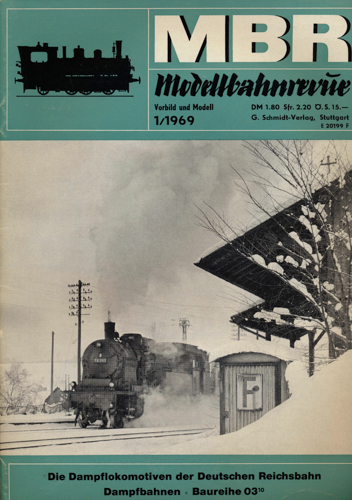   MBR Modellbahnrevue Heft 1/1969. 