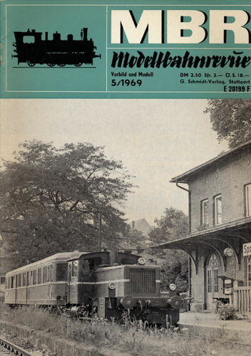  MBR Modellbahnrevue Heft 5/1969. 