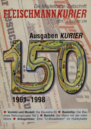   FleischmannKurier Ausgabe 150 (2/98). 