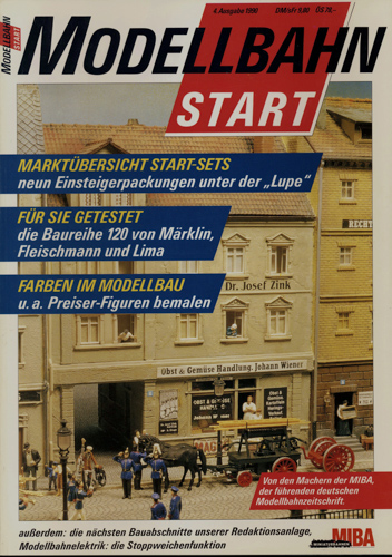   MIBA Modellbahn Start Heft 4. Ausgabe 1990. 